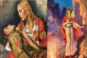Lee más sobre el artículo Sigyn, la fiel y devota esposa de Loki de la mitología nórdica