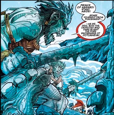 Jotunheim en los comics de marvel