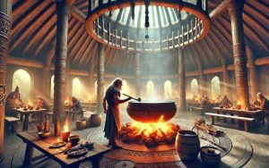 Lee más sobre el artículo Andhrimnir, el chef personal de los demás dioses nórdicos