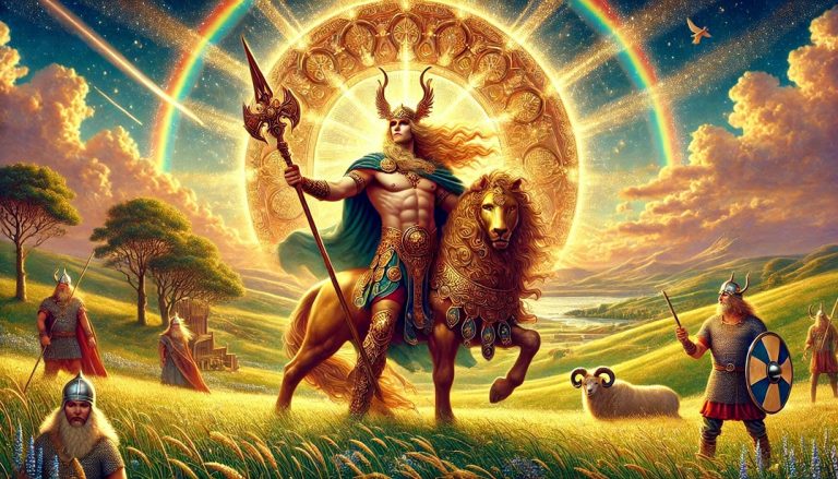 Freyr, el dios de la lluvia y el sol en la mitología nórdica
