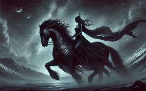 Lee más sobre el artículo Nótt, personificación de la noche en la mitología nórdica